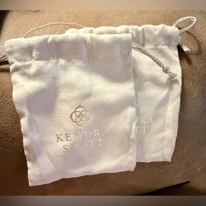 Kendra Scott Dust Bags, Set of Two